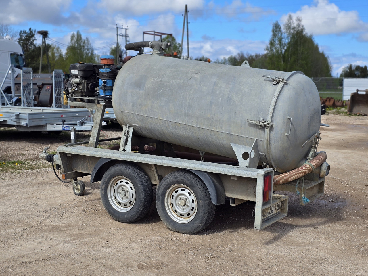 Bunnefeld Haren PAH3500 - Cisternový príves: obrázok 5 Bunnefeld Haren PAH3500 - Cisternový príves: obrázok 5