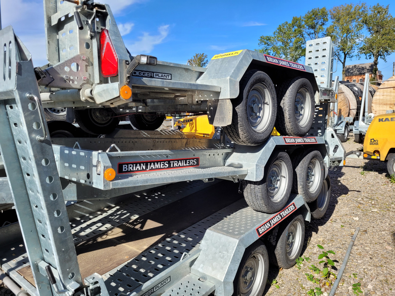 BRIAN JAMES TRAILERS P DRAW 2400. 3500kg, - Príves: obrázok 2 BRIAN JAMES TRAILERS P DRAW 2400. 3500kg, - Príves: obrázok 2