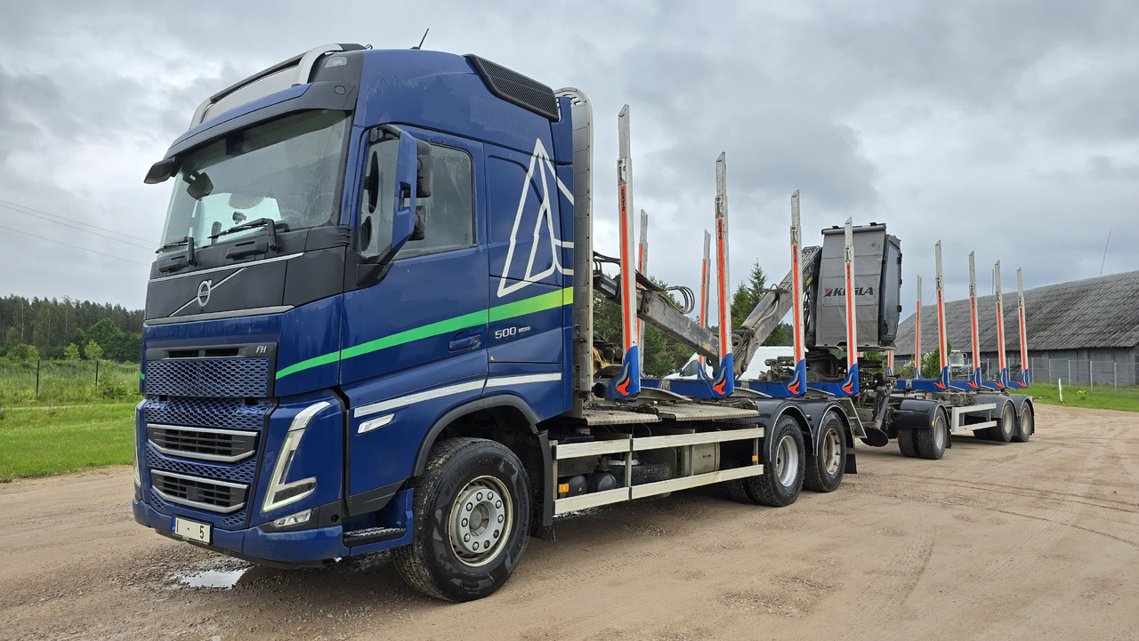 VOLVO FH500 JYKI V31 Kesla - Nákladné vozidlo na prepravu dreva: obrázok 1 VOLVO FH500 JYKI V31 Kesla - Nákladné vozidlo na prepravu dreva: obrázok 1
