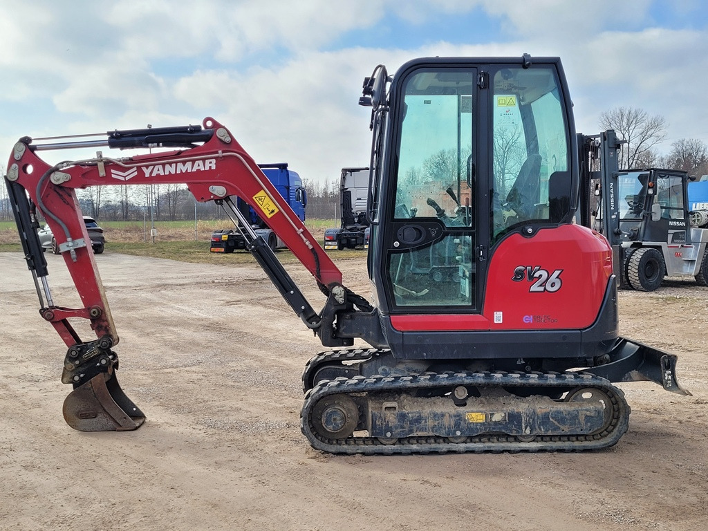YANMAR SV26 - Mini rýpadlo: obrázok 4 YANMAR SV26 - Mini rýpadlo: obrázok 4