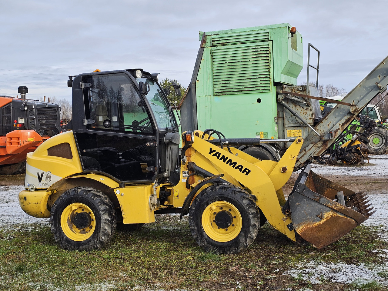 YANMAR V8, 744 hours! - Kolesový nakladač: obrázok 3 YANMAR V8, 744 hours! - Kolesový nakladač: obrázok 3