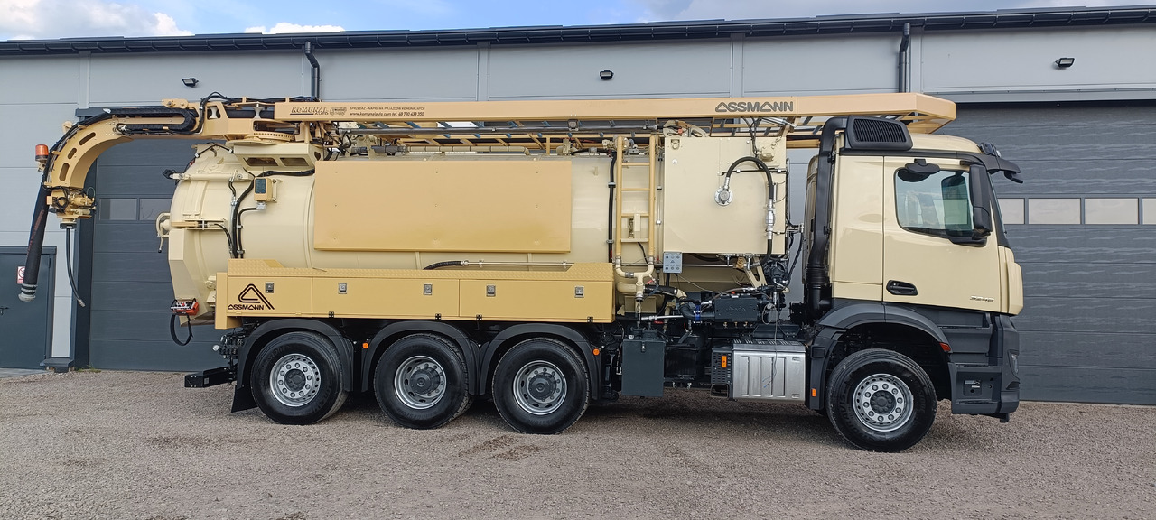 MERCEDES-BENZ AROCS ASSMANN stainless steel recykling - Fekálne vozidlo: obrázok 4 MERCEDES-BENZ AROCS ASSMANN stainless steel recykling - Fekálne vozidlo: obrázok 4