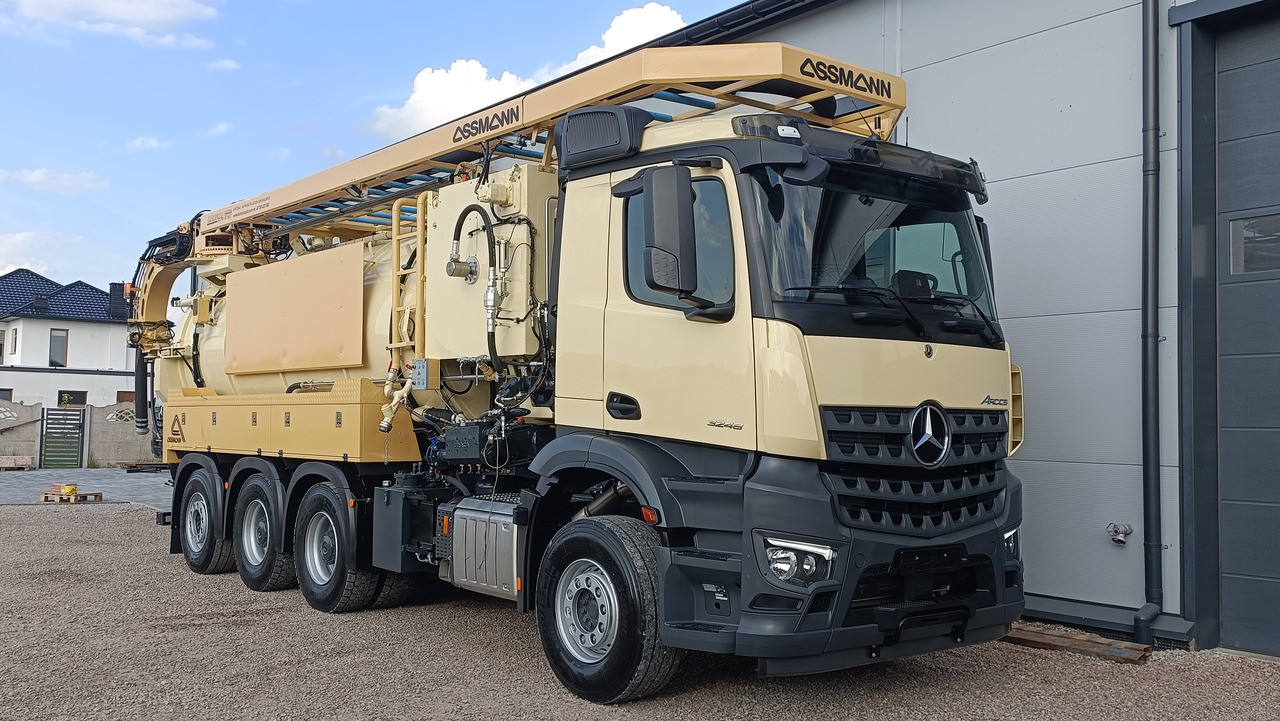 MERCEDES-BENZ AROCS ASSMANN stainless steel recykling - Fekálne vozidlo: obrázok 3 MERCEDES-BENZ AROCS ASSMANN stainless steel recykling - Fekálne vozidlo: obrázok 3