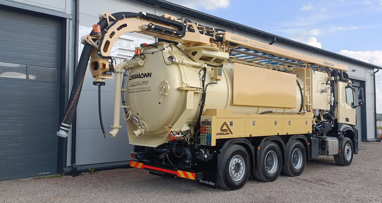 MERCEDES-BENZ AROCS ASSMANN stainless steel recykling - Fekálne vozidlo: obrázok 2 MERCEDES-BENZ AROCS ASSMANN stainless steel recykling - Fekálne vozidlo: obrázok 2