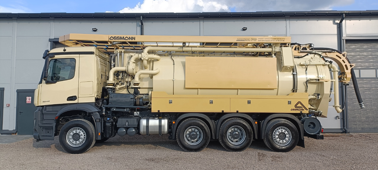 MERCEDES-BENZ AROCS ASSMANN stainless steel recykling - Fekálne vozidlo: obrázok 5 MERCEDES-BENZ AROCS ASSMANN stainless steel recykling - Fekálne vozidlo: obrázok 5