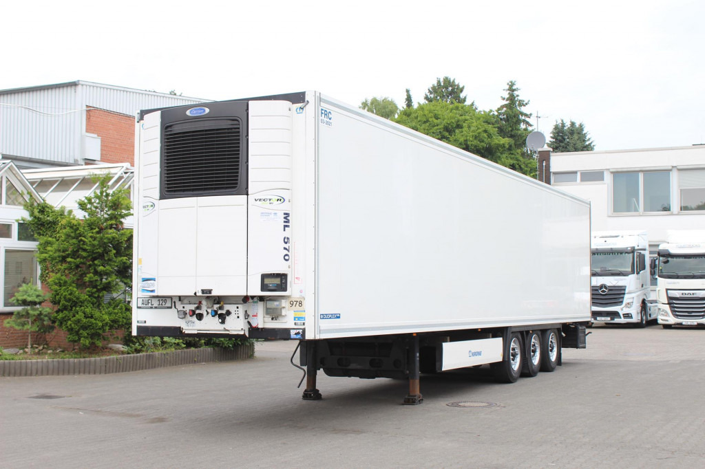 Krone CV 1950 MT Bi-Temp Doppelstock Blumen Aluboden - Náves chladírenské: obrázok 1 Krone CV 1950 MT Bi-Temp Doppelstock Blumen Aluboden - Náves chladírenské: obrázok 1