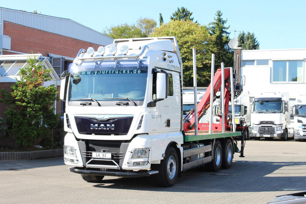 MAN TGX 33.560 D38Motor 6x4 Intarder KESLA-Holzkran - Nákladné vozidlo na prepravu dreva, Auto s hydraulickou rukou: obrázok 1 MAN TGX 33.560 D38Motor 6x4 Intarder KESLA-Holzkran - Nákladné vozidlo na prepravu dreva, Auto s hydraulickou rukou: obrázok 1