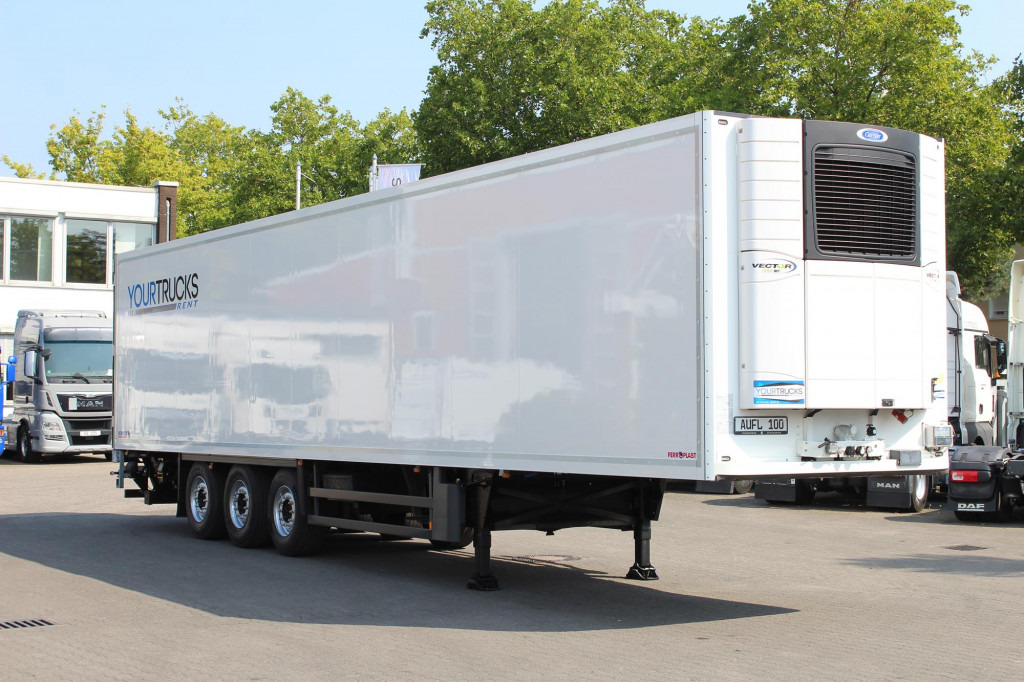 Náves chladírenské SCHMITZ Carrier Vector 1950Mt. Doppelstock Blumen LBW!: obrázok 9