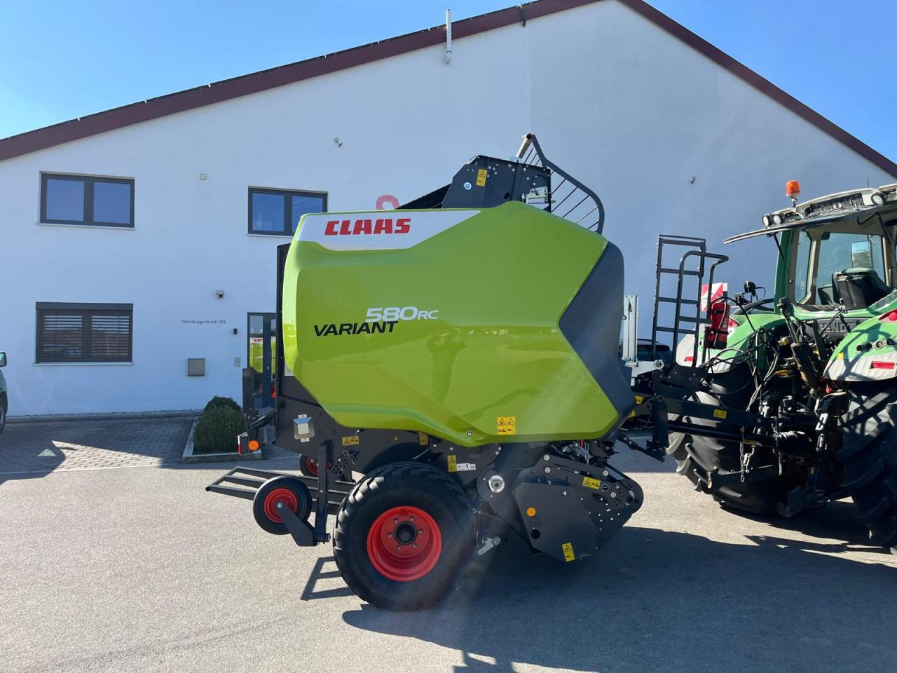 Lis na okrúhle balíky CLAAS Variant 580 RC PRO, neuwertige Rundballenpresse, Baujahr 2023, erst 39 Betriebsstunden !!!: obrázok 7