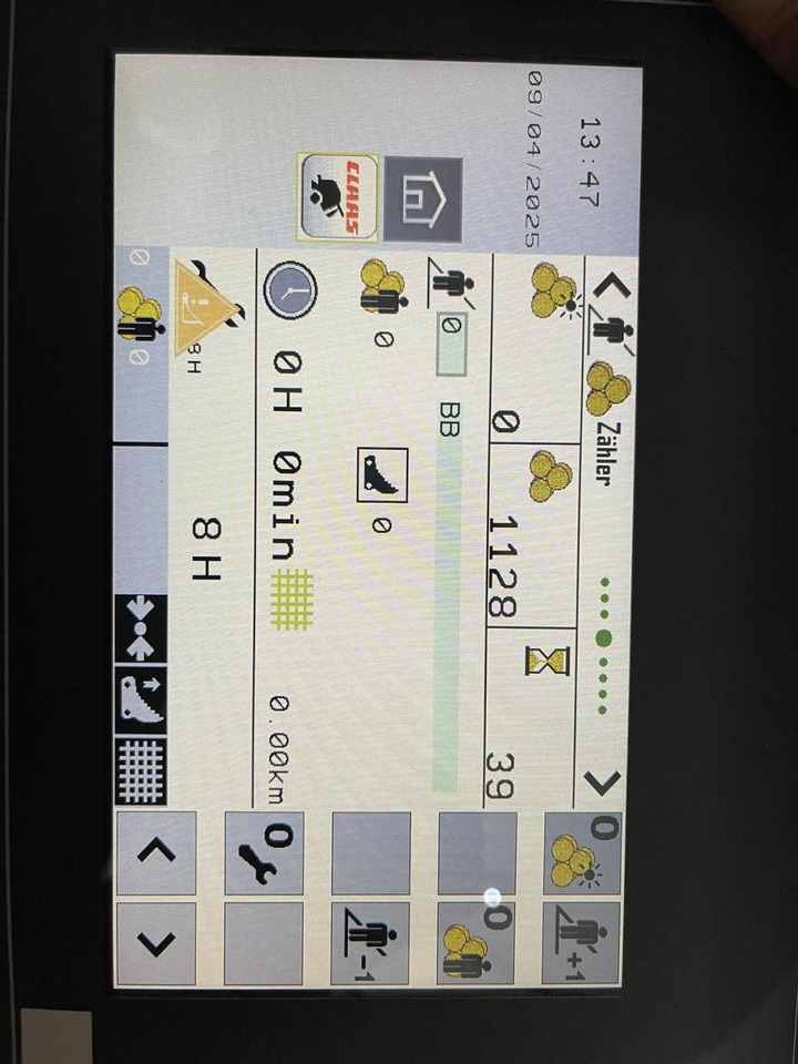 Lis na okrúhle balíky CLAAS Variant 580 RC PRO, neuwertige Rundballenpresse, Baujahr 2023, erst 39 Betriebsstunden !!!: obrázok 16