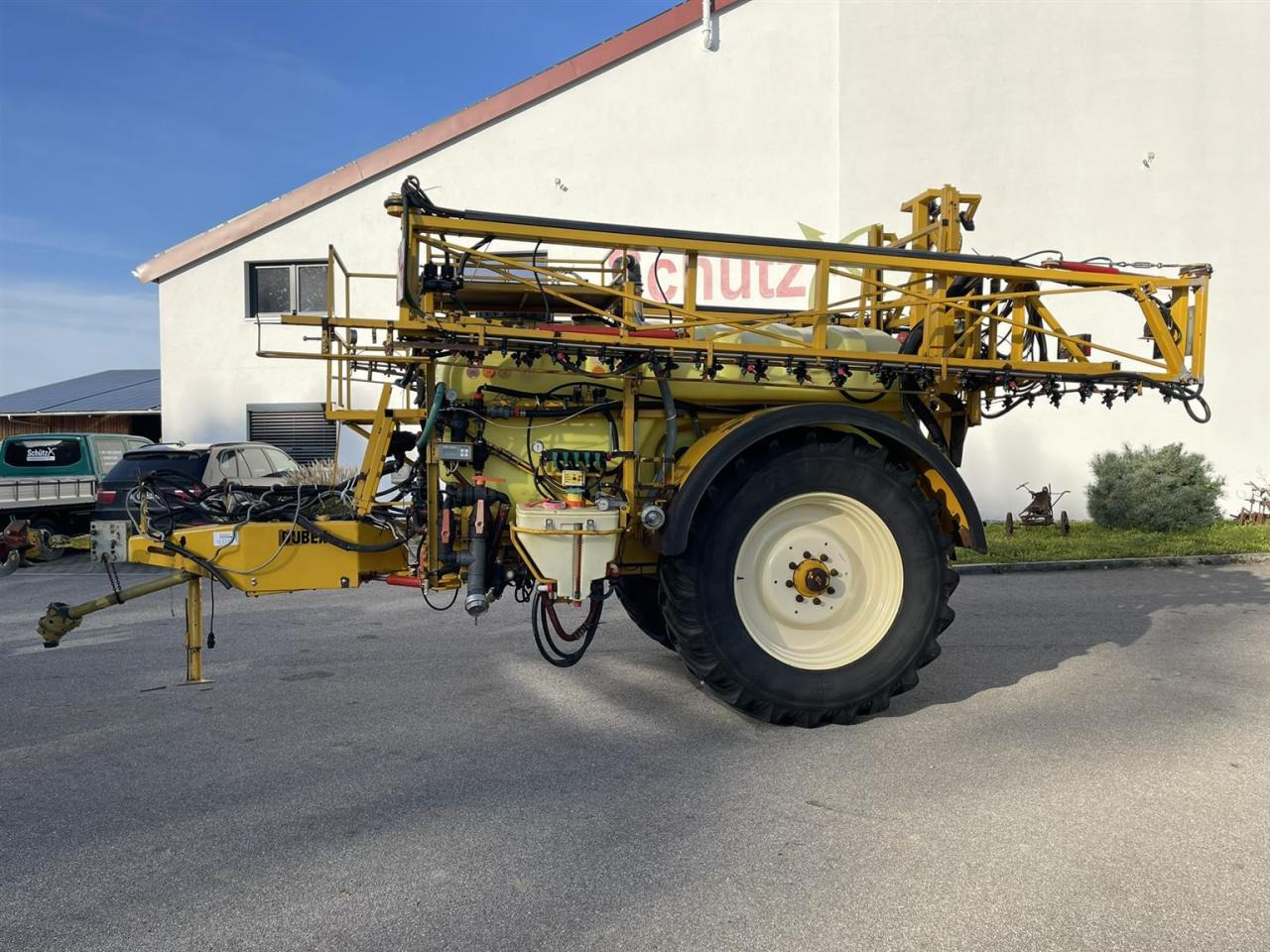 Dubex Dubex Vector mit Lenkung, Baujahr 2003 - Ťahaný postrekovač: obrázok 2 Dubex Dubex Vector mit Lenkung, Baujahr 2003 - Ťahaný postrekovač: obrázok 2
