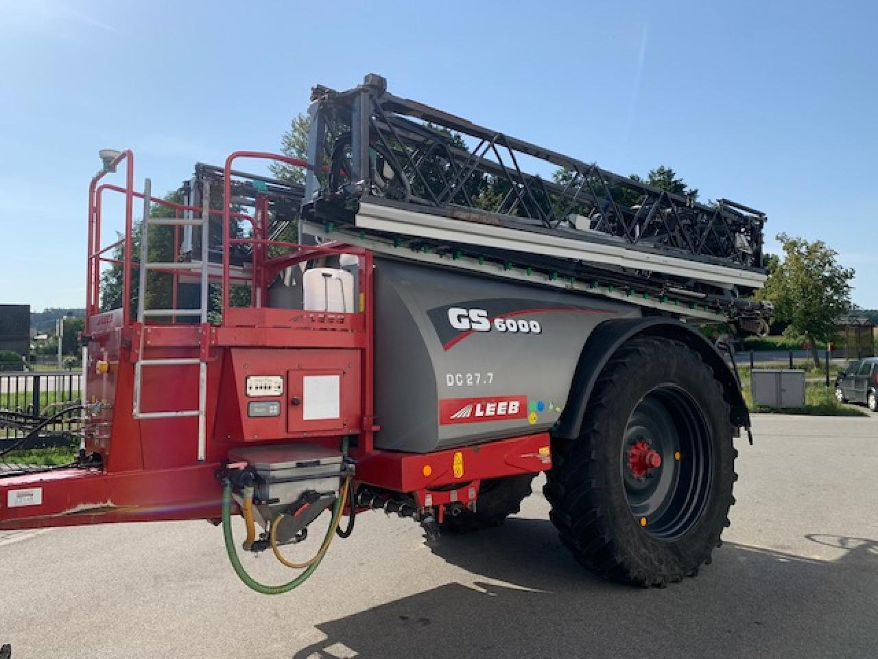 Horsch GS 6000, Lenkung, Section Distance Control - Ťahaný postrekovač: obrázok 5 Horsch GS 6000, Lenkung, Section Distance Control - Ťahaný postrekovač: obrázok 5