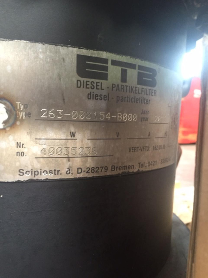 Merlo Rußpartikelfilter für Merlo Teleskoplader - Teleskopický nakladač: obrázok 4 Merlo Rußpartikelfilter für Merlo Teleskoplader - Teleskopický nakladač: obrázok 4