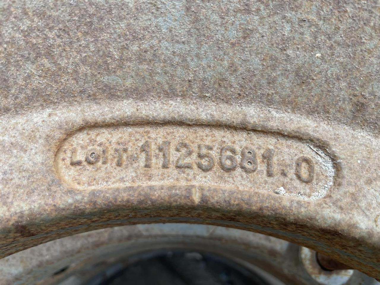 CLAAS Radgewichte 1109052, Claasnummer: 1125681.0 - Príslušenstvo: obrázok 4 CLAAS Radgewichte 1109052, Claasnummer: 1125681.0 - Príslušenstvo: obrázok 4