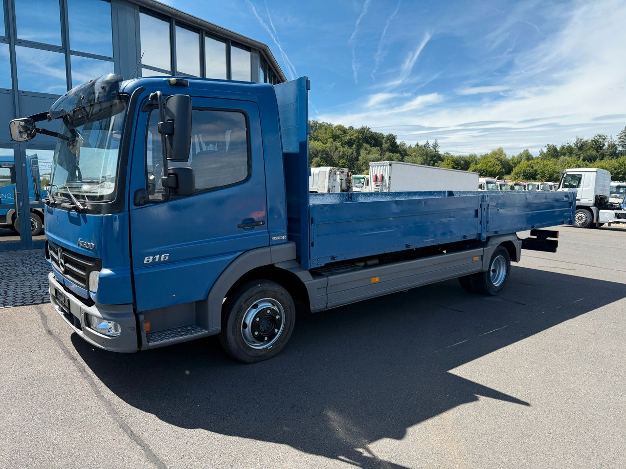 Mercedes-Benz Atego 816  Euro 5 AHK + Druckluftanschlüssen - Valníkový/ Plošinový nákladný automobil: obrázok 3 Mercedes-Benz Atego 816  Euro 5 AHK + Druckluftanschlüssen - Valníkový/ Plošinový nákladný automobil: obrázok 3