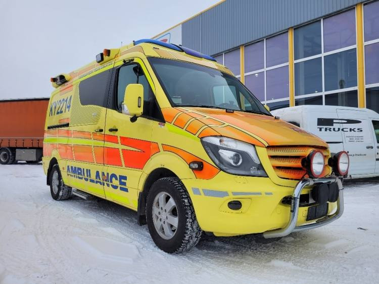 MERCEDES – BENZ SPRINTER 3.0D AMBULANCE (TAMLANS) KLIMA, 11.2016, EURO 6 - Sanitka: obrázok 1 MERCEDES – BENZ SPRINTER 3.0D AMBULANCE (TAMLANS) KLIMA, 11.2016, EURO 6 - Sanitka: obrázok 1