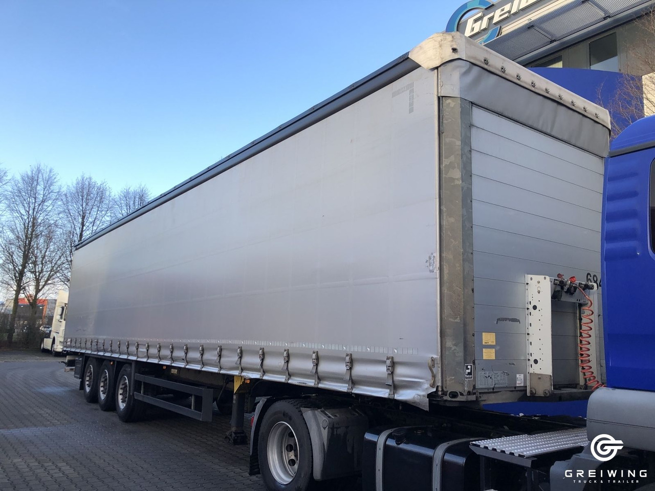 Schmitz Cargobull SD Curtainsider, Coilmulde - Plachtový náves: obrázok 1 Schmitz Cargobull SD Curtainsider, Coilmulde - Plachtový náves: obrázok 1