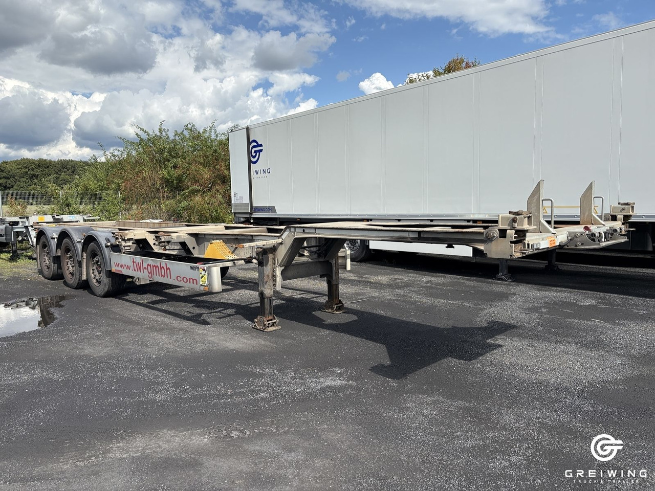Web-Trailer LPRS 24 20/30/40/45 - Náves preprava kontajnerov/ Výmenná nadstavba: obrázok 1 Web-Trailer LPRS 24 20/30/40/45 - Náves preprava kontajnerov/ Výmenná nadstavba: obrázok 1