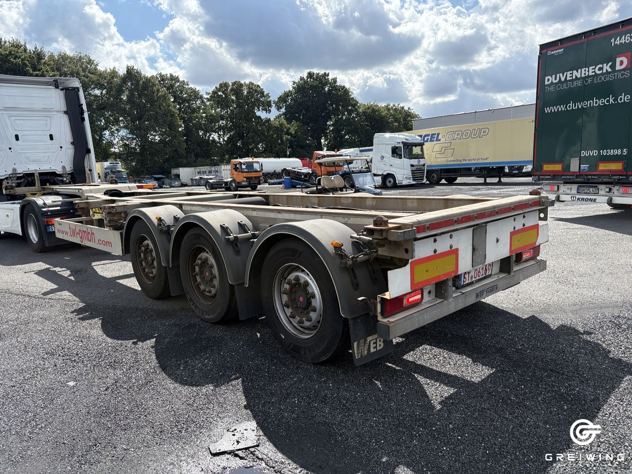 Web-Trailer LPRS 24 20/30/40/45 - Náves preprava kontajnerov/ Výmenná nadstavba: obrázok 4 Web-Trailer LPRS 24 20/30/40/45 - Náves preprava kontajnerov/ Výmenná nadstavba: obrázok 4