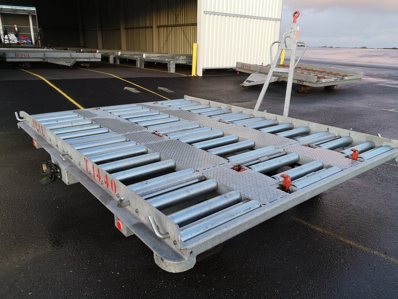 Miloco Cargo Pallet Dollies - Vybavenie letiskových plôch: obrázok 1 Miloco Cargo Pallet Dollies - Vybavenie letiskových plôch: obrázok 1