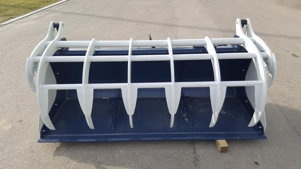 Greifschaufel 2,2m Euro Frontlader Kramer Volvo Radlader Cat - Nakladacia lyžica: obrázok 1 Greifschaufel 2,2m Euro Frontlader Kramer Volvo Radlader Cat - Nakladacia lyžica: obrázok 1