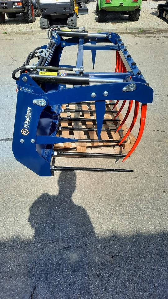 Krokodilgebiss Greifschaufel Frontlader Weidemann Hoflader Euro - Stroj na silážovanie: obrázok 3 Krokodilgebiss Greifschaufel Frontlader Weidemann Hoflader Euro - Stroj na silážovanie: obrázok 3