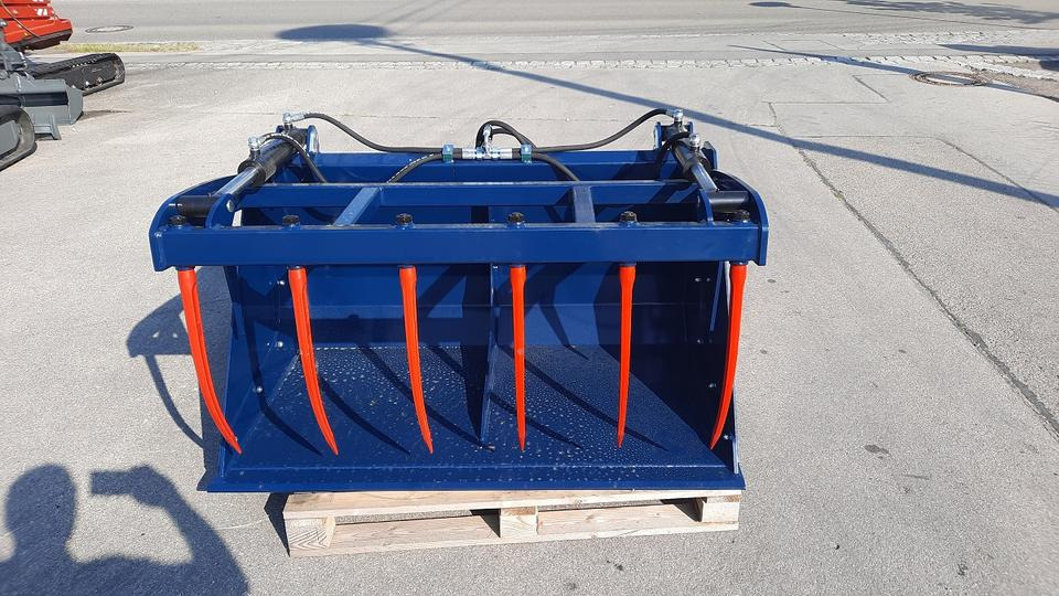 Krokodilschaufel Greifschaufel Weidemann Frontlader Hoflader Euro - Stroj na silážovanie: obrázok 2 Krokodilschaufel Greifschaufel Weidemann Frontlader Hoflader Euro - Stroj na silážovanie: obrázok 2