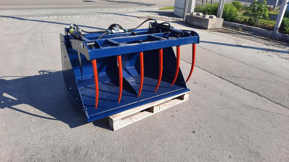 Krokodilschaufel Greifschaufel Weidemann Frontlader Hoflader Euro - Stroj na silážovanie: obrázok 1 Krokodilschaufel Greifschaufel Weidemann Frontlader Hoflader Euro - Stroj na silážovanie: obrázok 1