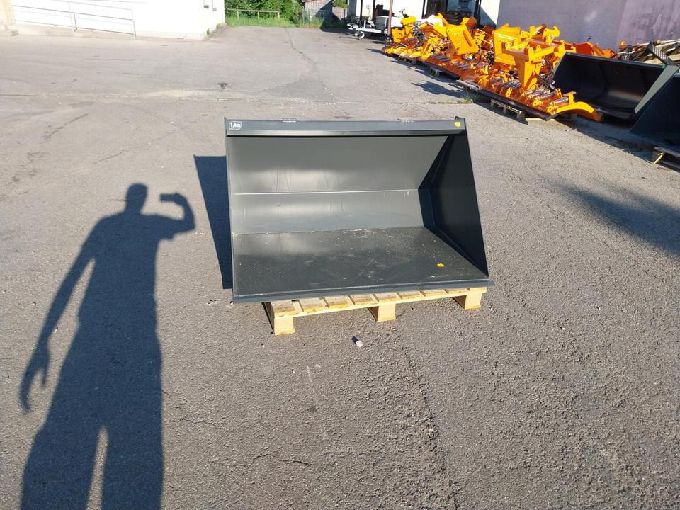 Schaufel 1,4m Weidemann Volumen Hoflader Radlader Lader - Nakladacia lyžica: obrázok 2 Schaufel 1,4m Weidemann Volumen Hoflader Radlader Lader - Nakladacia lyžica: obrázok 2