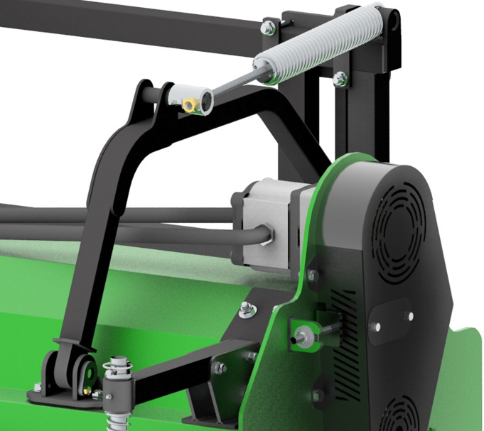 Talex Mulcher hydraulisch 1,50m für Hoflader Weidemann Kramer - Kladivkový mulčovač: obrázok 4 Talex Mulcher hydraulisch 1,50m für Hoflader Weidemann Kramer - Kladivkový mulčovač: obrázok 4