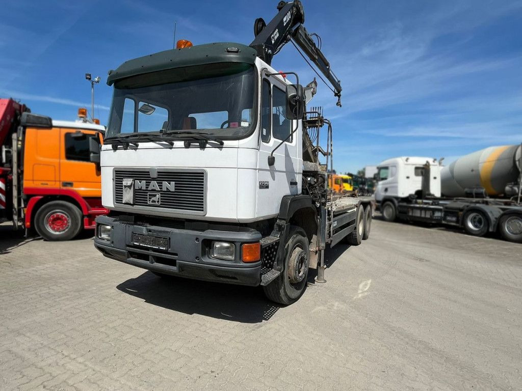 MAN F2000 27.342 6x4 Abrollkipper mit Kran - Auto s hydraulickou rukou: obrázok 1 MAN F2000 27.342 6x4 Abrollkipper mit Kran - Auto s hydraulickou rukou: obrázok 1