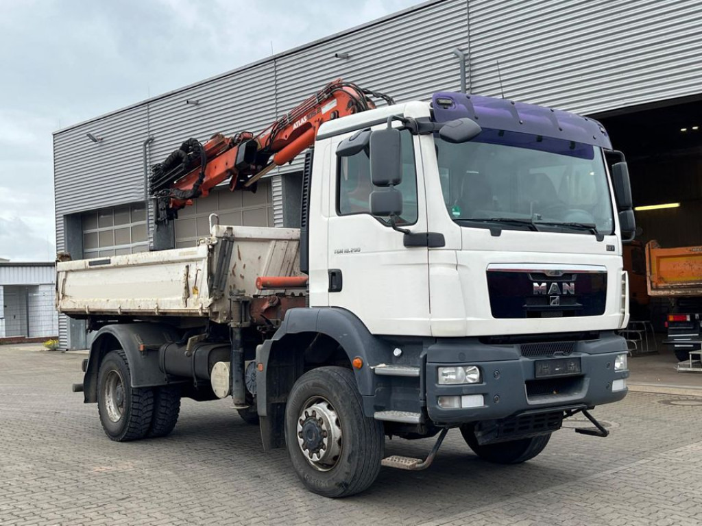 MAN TG-M 18.290 4x4 BB 2-Achs Allradkipper Kran Atlas 105+Funk - Sklápač, Auto s hydraulickou rukou: obrázok 5 MAN TG-M 18.290 4x4 BB 2-Achs Allradkipper Kran Atlas 105+Funk - Sklápač, Auto s hydraulickou rukou: obrázok 5