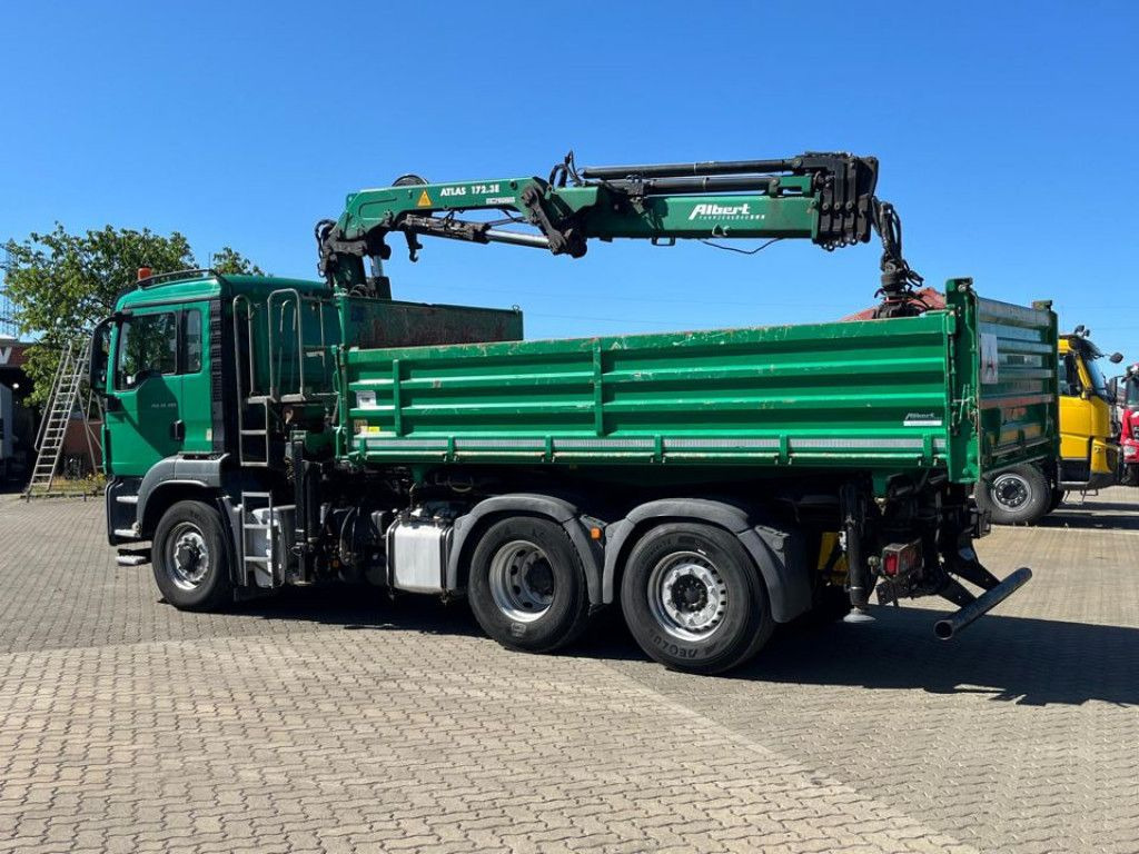 MAN TG-S 28.480 6x4H-4 BL 3-Achs Kipper Kran Funk Li - Sklápač, Auto s hydraulickou rukou: obrázok 4 MAN TG-S 28.480 6x4H-4 BL 3-Achs Kipper Kran Funk Li - Sklápač, Auto s hydraulickou rukou: obrázok 4