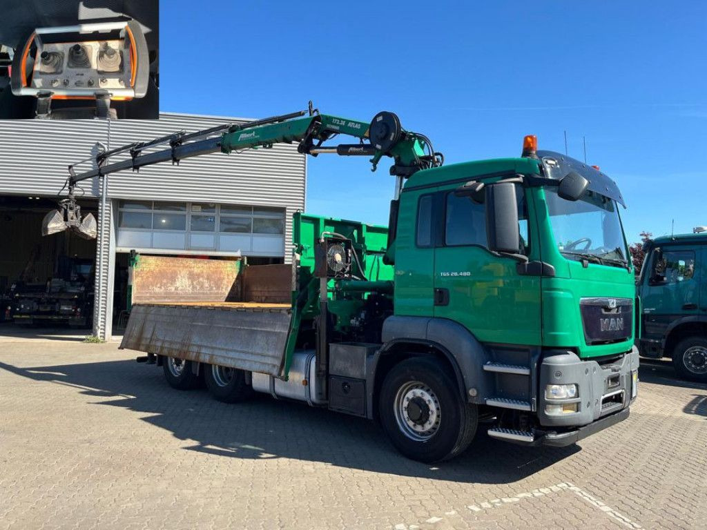 MAN TG-S 28.480 6x4H-4 BL 3-Achs Kipper Kran Funk Li - Auto s hydraulickou rukou: obrázok 3 MAN TG-S 28.480 6x4H-4 BL 3-Achs Kipper Kran Funk Li - Auto s hydraulickou rukou: obrázok 3