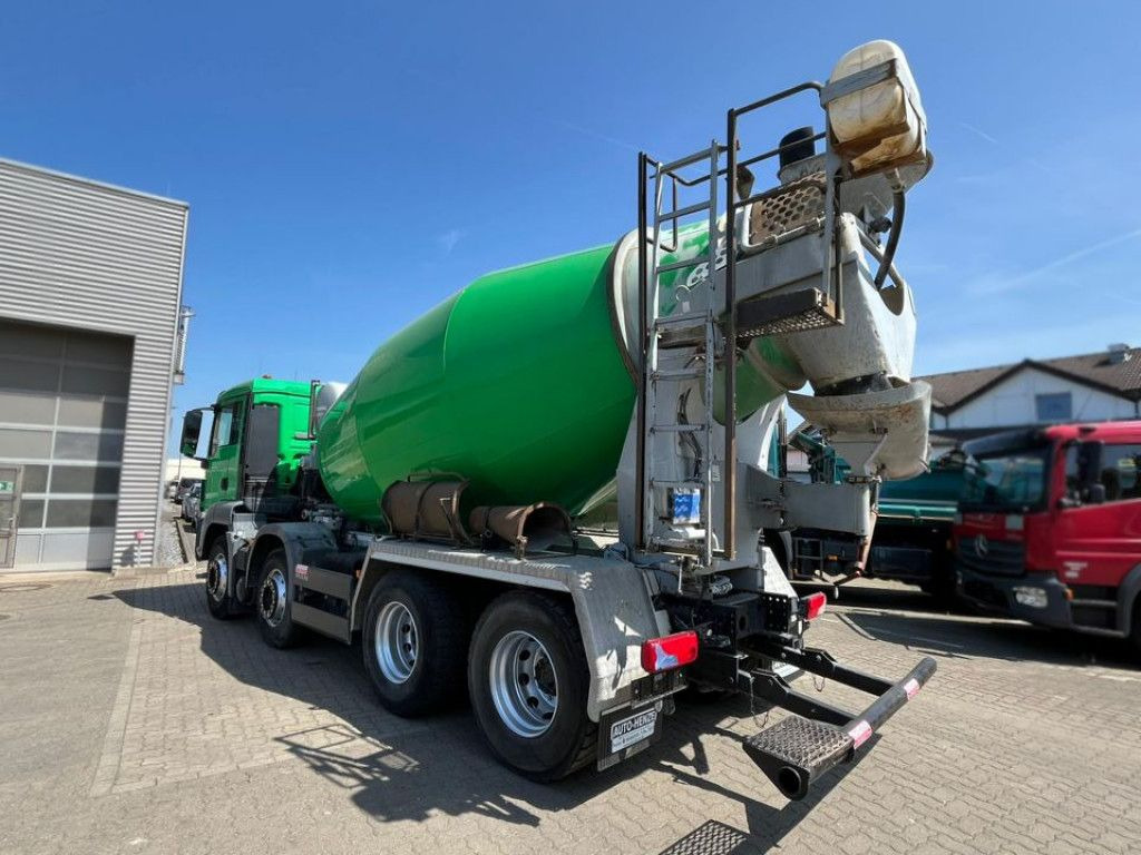 MAN TG-S 32.400 8x4 BB Betonmischer Stetter 9m³ deut - Domiešavač: obrázok 4 MAN TG-S 32.400 8x4 BB Betonmischer Stetter 9m³ deut - Domiešavač: obrázok 4