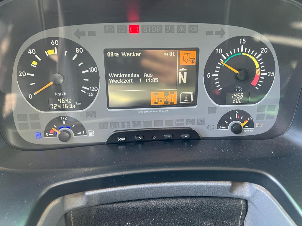 Valníkový/ Plošinový nákladný automobil, Auto s hydraulickou rukou MERCEDES-BENZ Actros 2546 L 6x2  Pritsche Heckkran Palfinger PK 44.002+Winde: obrázok 12 Valníkový/ Plošinový nákladný automobil, Auto s hydraulickou rukou MERCEDES-BENZ Actros 2546 L 6x2  Pritsche Heckkran Palfinger PK 44.002+Winde: obrázok 12