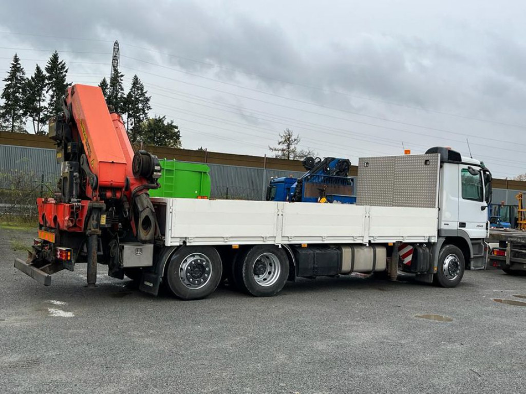 Valníkový/ Plošinový nákladný automobil, Auto s hydraulickou rukou MERCEDES-BENZ Actros 2546 L 6x2  Pritsche Heckkran Palfinger PK 44.002+Winde: obrázok 10 Valníkový/ Plošinový nákladný automobil, Auto s hydraulickou rukou MERCEDES-BENZ Actros 2546 L 6x2  Pritsche Heckkran Palfinger PK 44.002+Winde: obrázok 10
