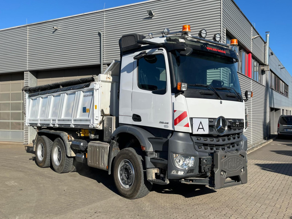 MERCEDES-BENZ Arocs 2645 K 6x4 3-Achs Kipper gr. Meiller Bordmatik 2 Stempel - Sklápač: obrázok 5 MERCEDES-BENZ Arocs 2645 K 6x4 3-Achs Kipper gr. Meiller Bordmatik 2 Stempel - Sklápač: obrázok 5
