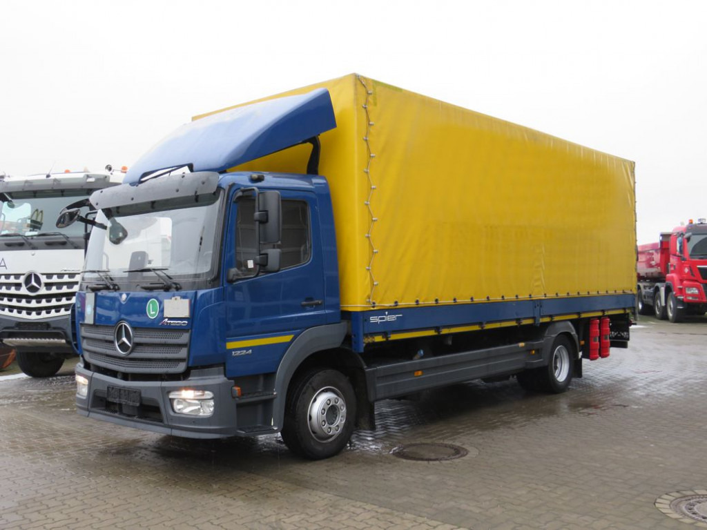MERCEDES-BENZ Atego 1224 L Pritsche LBW LBW 1.5to - Plachtové nákladné vozidlo: obrázok 1 MERCEDES-BENZ Atego 1224 L Pritsche LBW LBW 1.5to - Plachtové nákladné vozidlo: obrázok 1