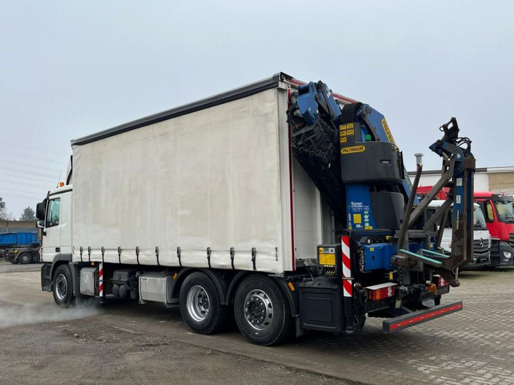 Mercedes-Benz Actros 2541 L6x2 Pritsche Heckkran 34m/to, Jib, - Auto s hydraulickou rukou, Plachtové nákladné vozidlo: obrázok 4 Mercedes-Benz Actros 2541 L6x2 Pritsche Heckkran 34m/to, Jib, - Auto s hydraulickou rukou, Plachtové nákladné vozidlo: obrázok 4