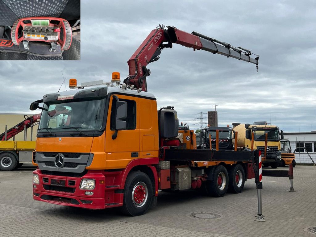 Mercedes-Benz Actros 2646 L 6x4 Pritsche Kran Fassi 450 45m/t Mercedes-Benz Actros 2646 L 6x4 Pritsche Kran Fassi 450 45m/t - Auto s hydraulickou rukou, Valníkový/ Plošinový nákladný automobil: obrázok 1 Mercedes-Benz Actros 2646 L 6x4 Pritsche Kran Fassi 450 45m/t Mercedes-Benz Actros 2646 L 6x4 Pritsche Kran Fassi 450 45m/t - Auto s hydraulickou rukou, Valníkový/ Plošinový nákladný automobil: obrázok 1