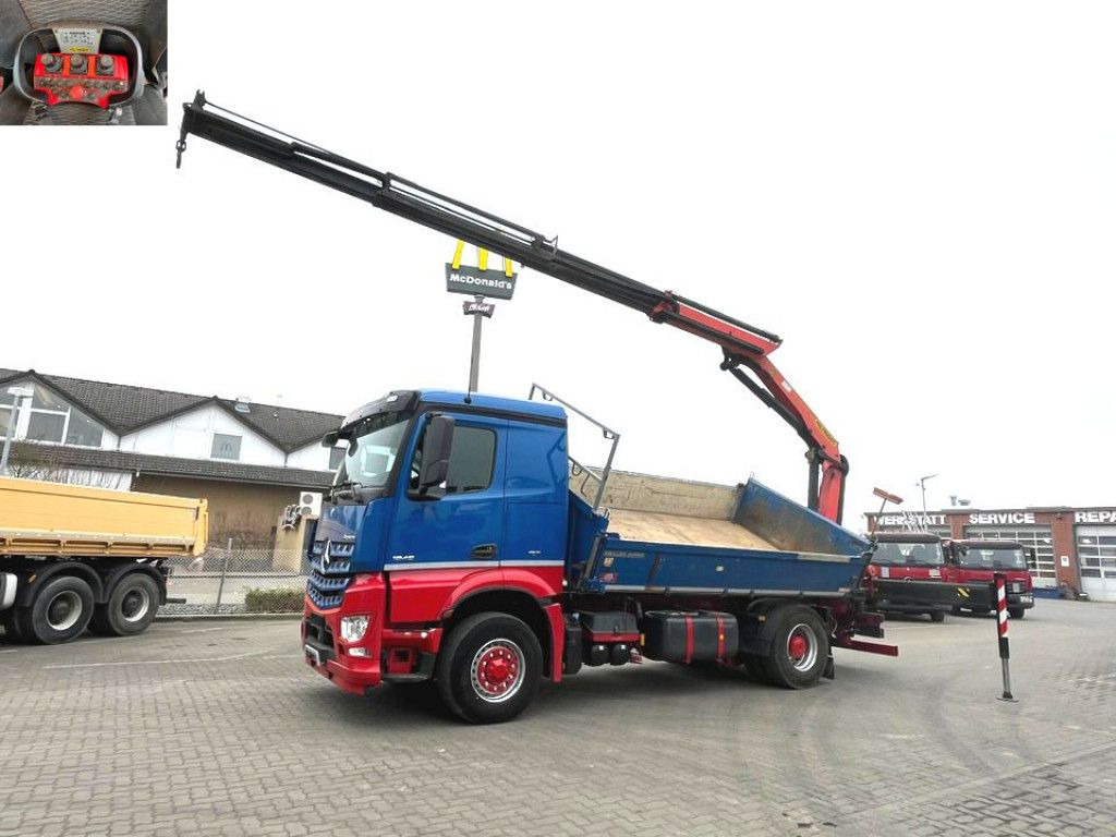 Mercedes-Benz Arocs 1845 4x4 HAD 2-Achs Allradkipper Kran Funk Mercedes-Benz Arocs 1845 4x4 HAD 2-Achs Allradkipper Heckkran - Sklápač, Auto s hydraulickou rukou: obrázok 3 Mercedes-Benz Arocs 1845 4x4 HAD 2-Achs Allradkipper Kran Funk Mercedes-Benz Arocs 1845 4x4 HAD 2-Achs Allradkipper Heckkran - Sklápač, Auto s hydraulickou rukou: obrázok 3