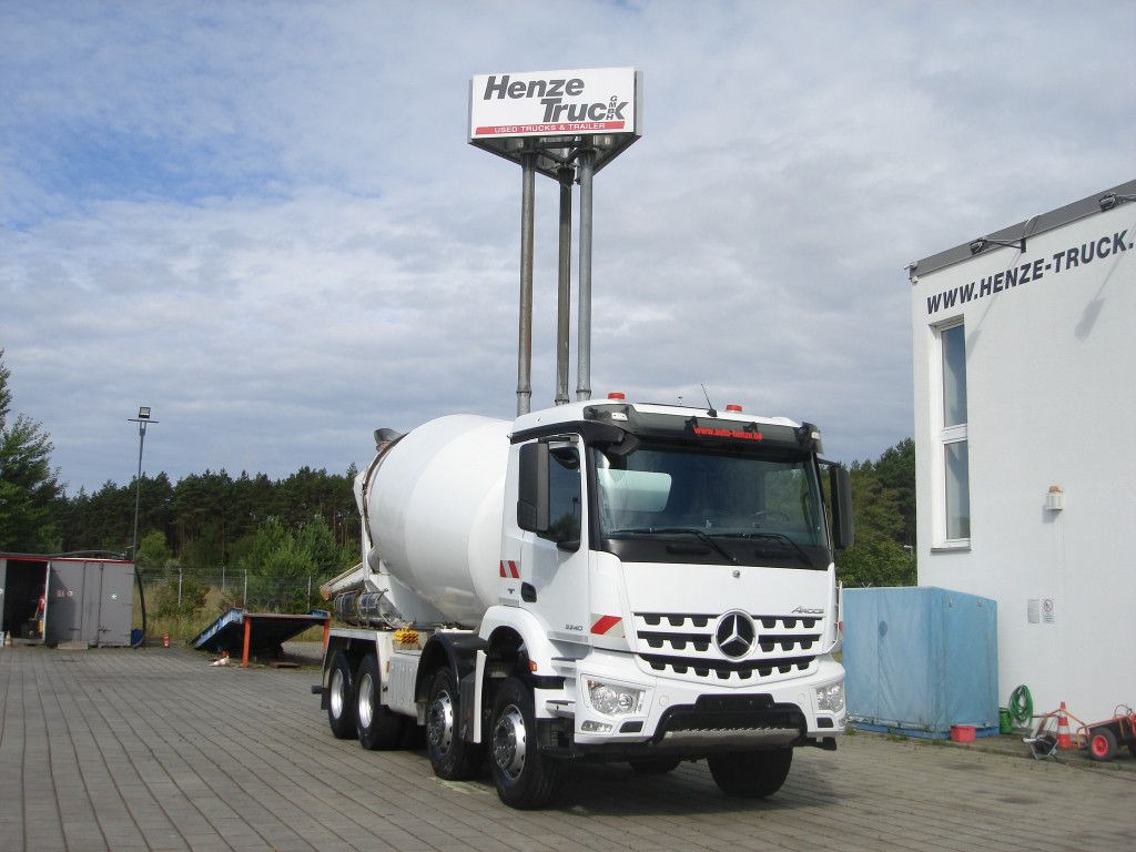 Mercedes-Benz Arocs 3240 B 8x4 Betonmischer Deutsch Top AP Ach - Domiešavač: obrázok 1 Mercedes-Benz Arocs 3240 B 8x4 Betonmischer Deutsch Top AP Ach - Domiešavač: obrázok 1