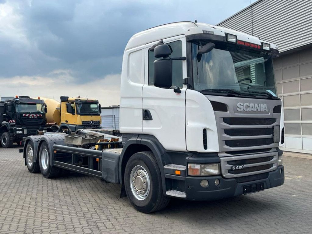 Scania G 420 LB6x2 Abrollkipper Meiller RK 20.70 Scania G 420 LB6x2 Abrollkipper Meiller RK 20.70 - Hákový nosič kontajnerov: obrázok 2 Scania G 420 LB6x2 Abrollkipper Meiller RK 20.70 Scania G 420 LB6x2 Abrollkipper Meiller RK 20.70 - Hákový nosič kontajnerov: obrázok 2