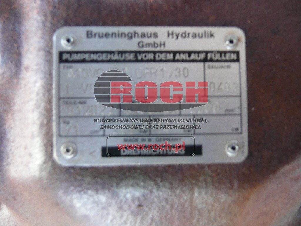 BRUENINGHAUS HYDRAULIK A10VO71DFR1/30L-VSC-61-N-00 912022 - Hydraulické čerpadlo: obrázok 1 BRUENINGHAUS HYDRAULIK A10VO71DFR1/30L-VSC-61-N-00 912022 - Hydraulické čerpadlo: obrázok 1