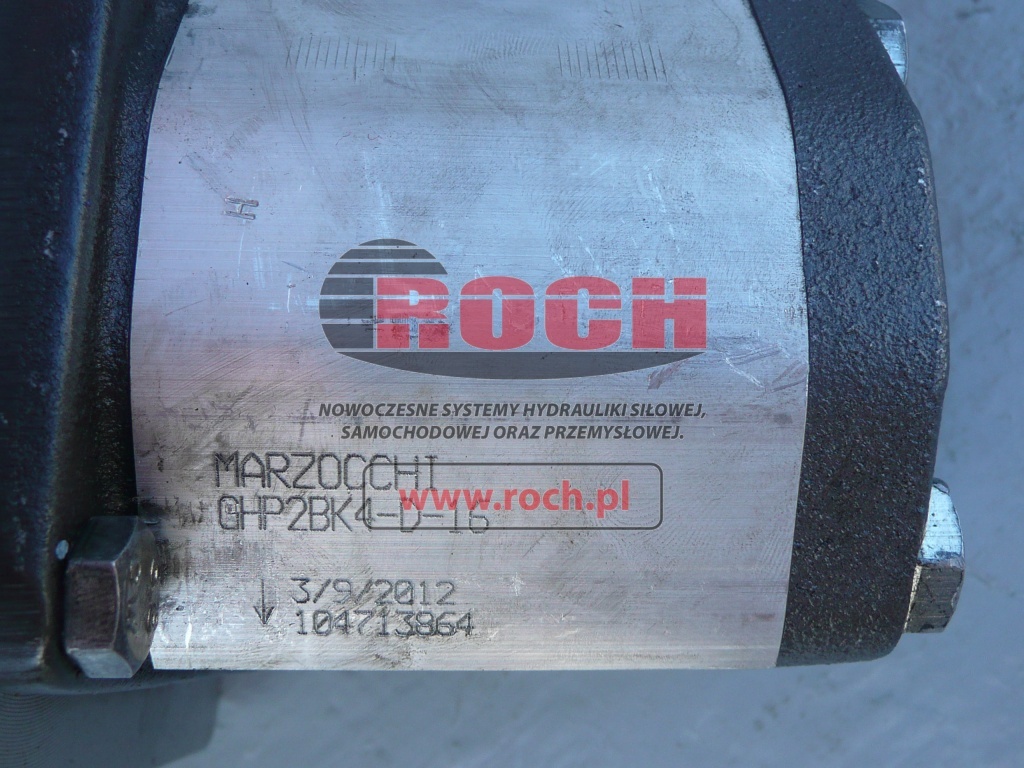 MARZOCCHI GHP2BK4-D-16 - Hydraulické čerpadlo: obrázok 2 MARZOCCHI GHP2BK4-D-16 - Hydraulické čerpadlo: obrázok 2