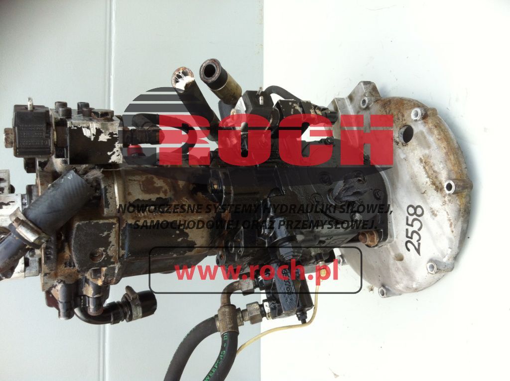 SAUER 729871 + A10VO45DFR/31R-PSC62K01 + POMPA ZĘBATA - Hydraulické čerpadlo pre Zametacie vozidlo: obrázok 1 SAUER 729871 + A10VO45DFR/31R-PSC62K01 + POMPA ZĘBATA - Hydraulické čerpadlo pre Zametacie vozidlo: obrázok 1