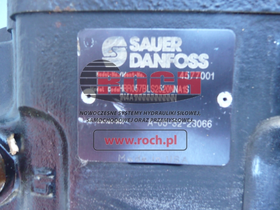 SAUER HRR057BLS2520NNA1S1N4A1NNNNNNNNNN - Hydraulické čerpadlo pre Stavebné stroje: obrázok 2 SAUER HRR057BLS2520NNA1S1N4A1NNNNNNNNNN - Hydraulické čerpadlo pre Stavebné stroje: obrázok 2