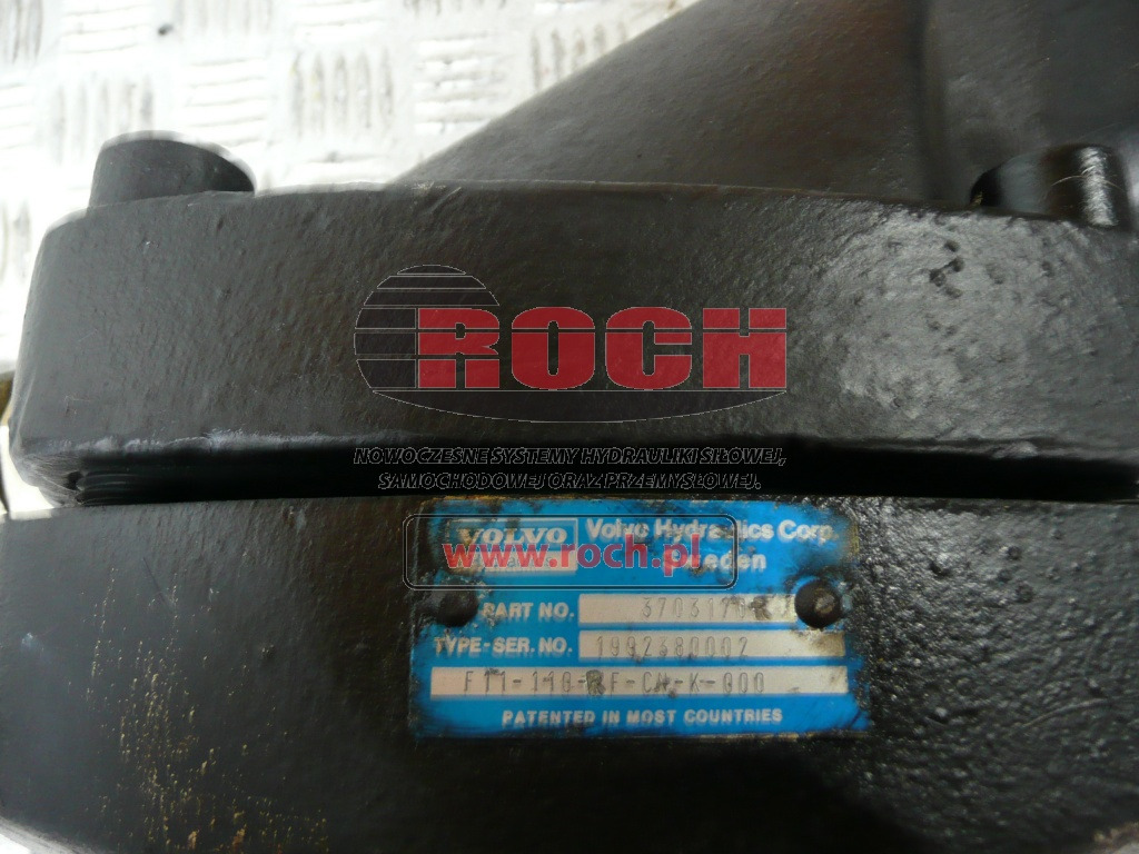 VOLVO F11-110-RF-CN-K-000 3703170R - Hydraulický motor: obrázok 2 VOLVO F11-110-RF-CN-K-000 3703170R - Hydraulický motor: obrázok 2