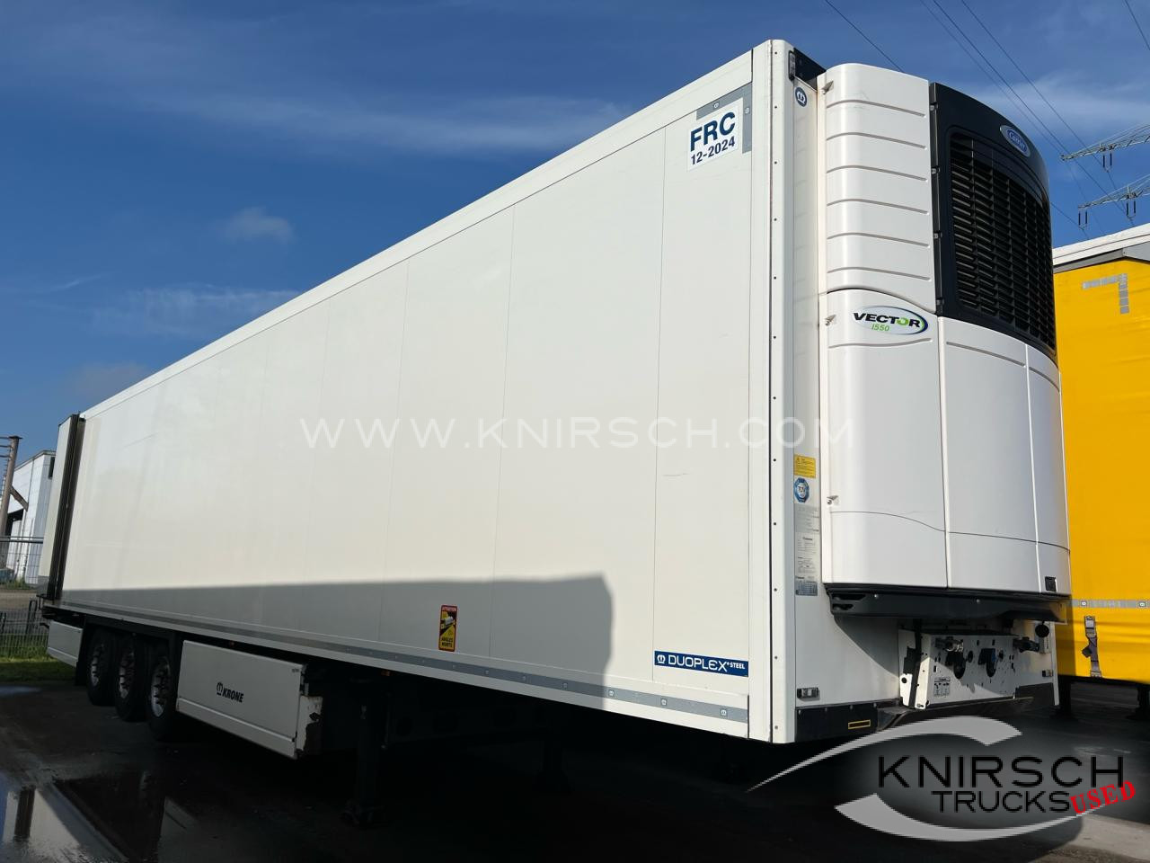 KRONE Tiefkühlauflieger, Doppelstock, Carrier - Náves chladírenské: obrázok 1 KRONE Tiefkühlauflieger, Doppelstock, Carrier - Náves chladírenské: obrázok 1